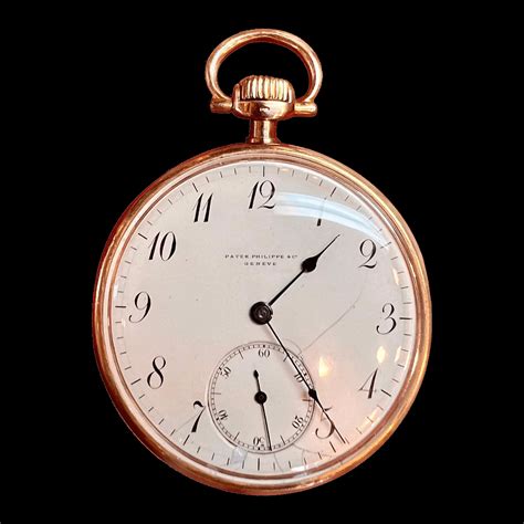 patek philippe lommeur 1860 sølv|Patek Philippe Pocket Watch 1860 .